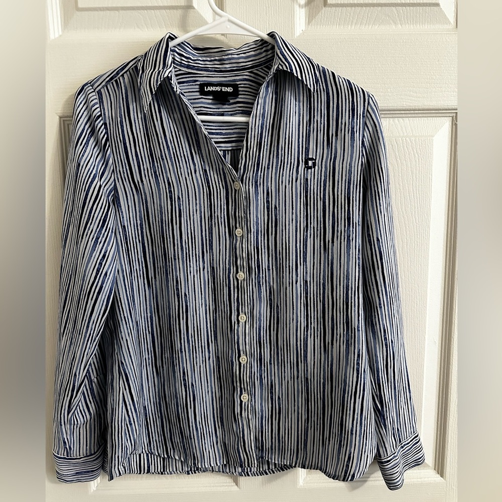 Lands End Chase blouse!
